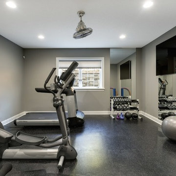 Work Out Studio – Edina Home Transformed Inside and Out