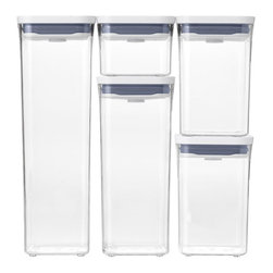 OXO Good Grips POP 5-Piece Canisters - Kitchen Canisters And Jars