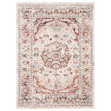 Safavieh Carlyle Area Rug, CYL229, Ivory and Gold, 5'3"x7'6"