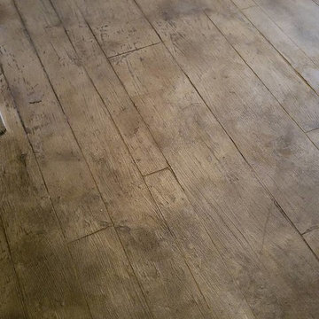 Wood look flooring