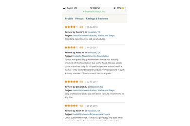 Look at Our Reviews