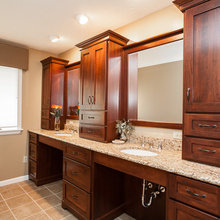 bathroom counters