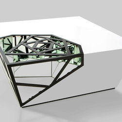 Black diamond Table - Coffee And Accent Tables