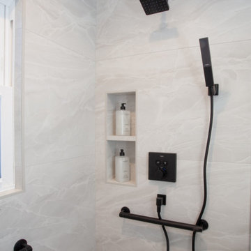 Contemporary Guest Bathroom San Diego