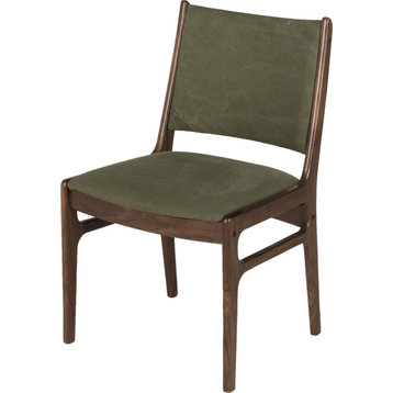 Fred Side Chair Rustic Green
