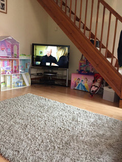 Small Living Room With Stairs | Houzz Uk