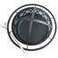 Peaktop Outdoor Steel Wood Burning Fire Pit