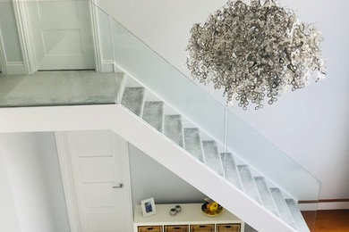 Design ideas for a beach style staircase.