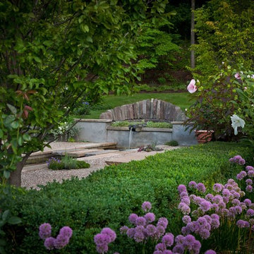 Informal European Garden