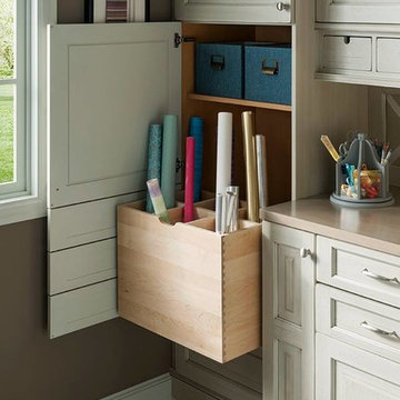 Wood-Mode Custom Cabinet