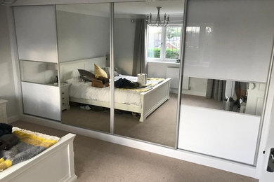 Built in Wardrobes with mirrored doors