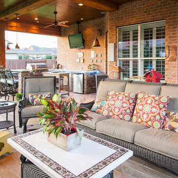 Covered Patio, Outdoor Kitchen: Katy, TX