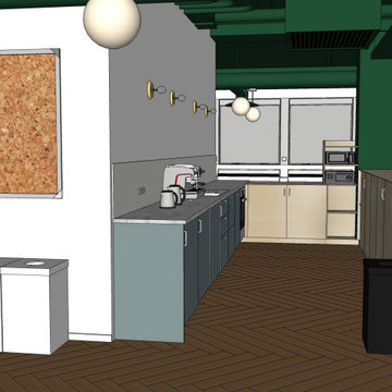 Modernisation de cuisine espace Co-working