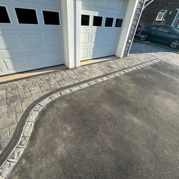 Amity Harbor | Expanded Driveway With Nicolock Stone Ridge Pavers