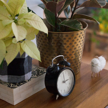 Black-and-White Boho Holiday Style for Your Entry