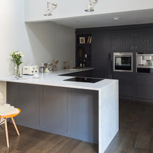 open plan kitchen