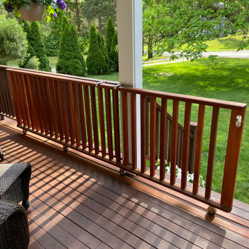 Rolling Porch Gate