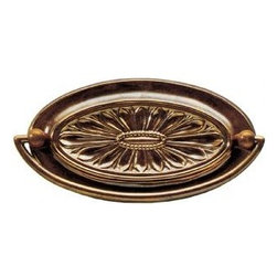 Oval Plate Handles - Cabinet And Drawer Handle Pulls