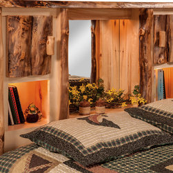 Aspen Bookcase Bed-Queen - Headboards