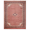 Hand-Knotted Oriental Traditional 100% Wool Area Rug, 10'4"x14'