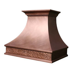Copper Range Hood | Falkner | Vogler - Range Hoods And Vents