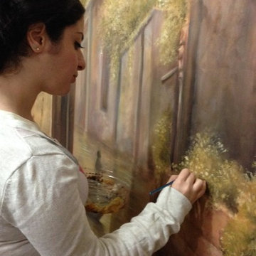 trompe l'oeil and murals art