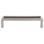 Top Knobs - Top Knobs  -  Victoria Falls Appliance Pull 18" (c-c) - Brushed Satin Nickel - Top Knobs  -  Victoria Falls Appliance Pull 18" (c-c) - Brushed Satin Nickel