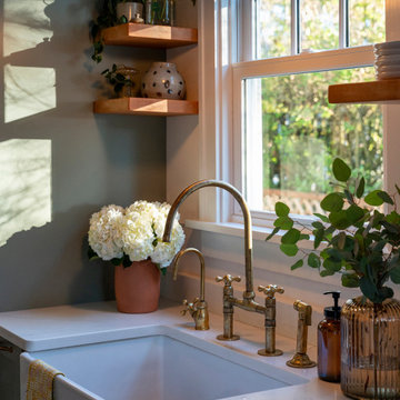 Portland Sage & Terracotta Kitchen