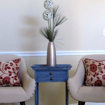 maroon floral/corduroy reversible