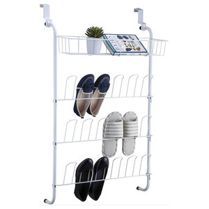 Storagemaniac 24 Pair Shoes 3 Pair Boots Space Saving Shoe Rack Contemporary Shoe Storage By Appearances International