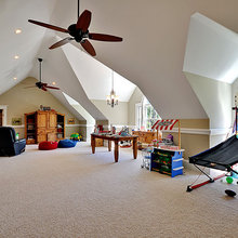 Above the garage