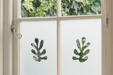 Window film with seaweed motif from Brume.