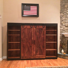 Barn Doors/interior    Barn Door Entertainment centers