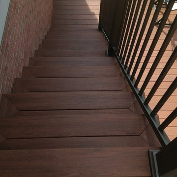 Remodel of Deck to Composite Decking & Aluminum Railings