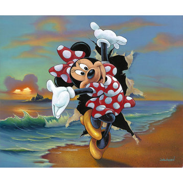 Disney Fine Art Minnie's Grand Entrance Premiere by Jim Warren