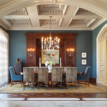 Arch detail toward dining room