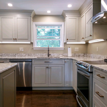Open Concept Kitchen Remodel in Wakefield MA