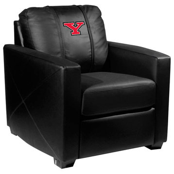Youngstown State Secondary Stationary Club Chair Commercial Grade Fabric