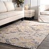 Paulettecountry and  Floral Contemporary Rug, 4'x6'