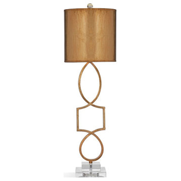 Bassett Mirror Company Metal Vivian Table Lamp