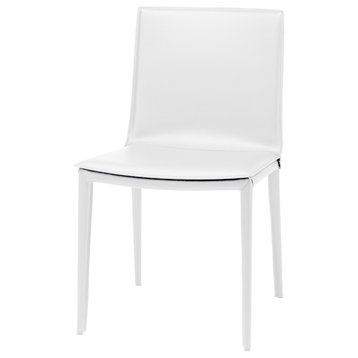 White Chair , Leather