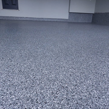 Epoxy floor finishing