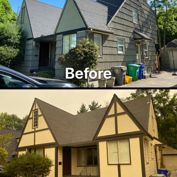 Front House Design Before and After