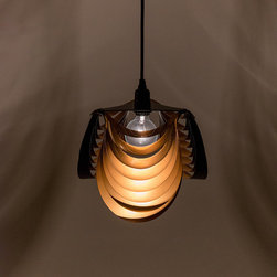 THREE Pendant - Brass / Black - Lighting