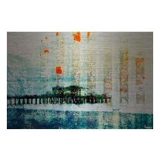 Parvez Taj Art Print On Brushed Aluminum, 30"x45"