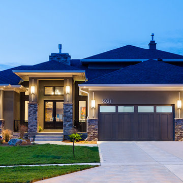 House Plan 81636AB gets built in Iowa