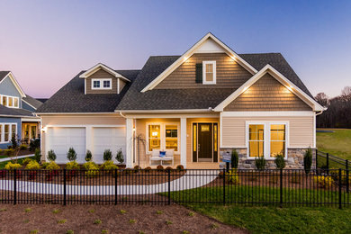 Contemporary exterior home idea in Philadelphia