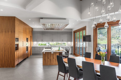 Inspiration for a modern kitchen remodel in Other