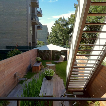Narrow Townhouse Garden