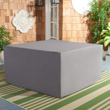 Safavieh Chaston 4 Pc Indoor-Outdoor Living Set Cover, Grey